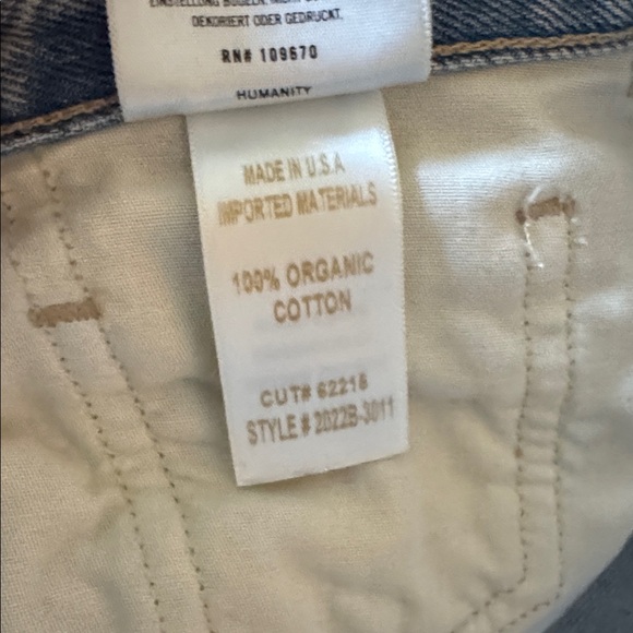 Citizens of Humanity Neve Relaxed Straight Jeans Size 25 - Picture 9 of 10